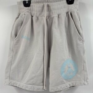 Madhappy peace sign sweat cotton stretchy comfort inseam 8 sweat shorts size xs